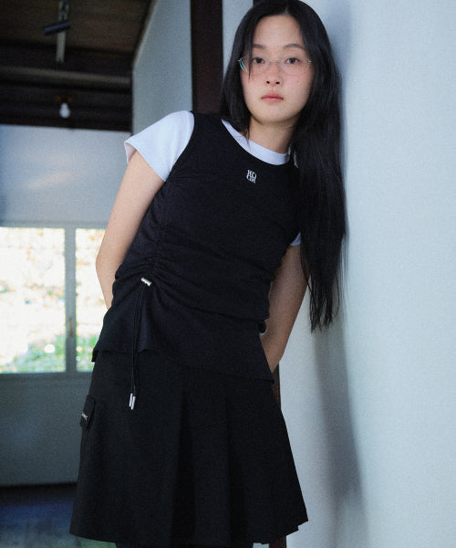 Classic Symbol String Sleeveless [BLACK]