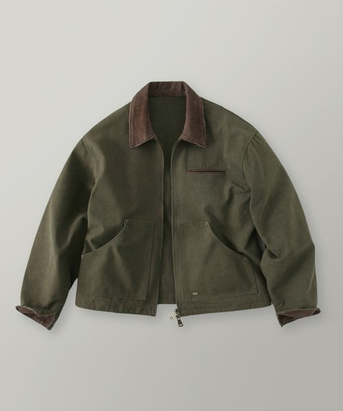 US - 1955 VTG Work Jacket_VTG Khaki