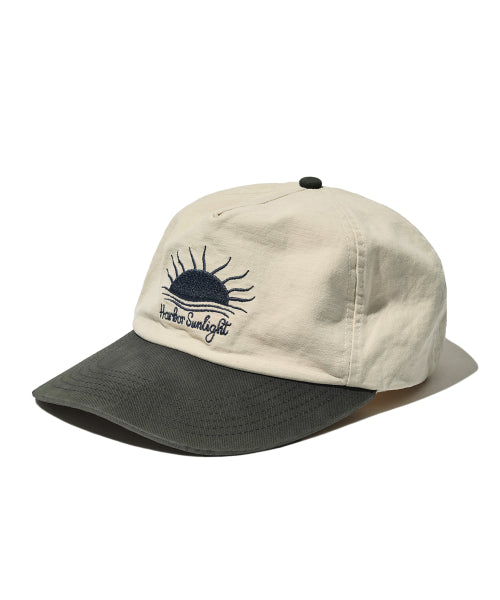 VTG Washed Sunlight Ball Cap Ivory Navy