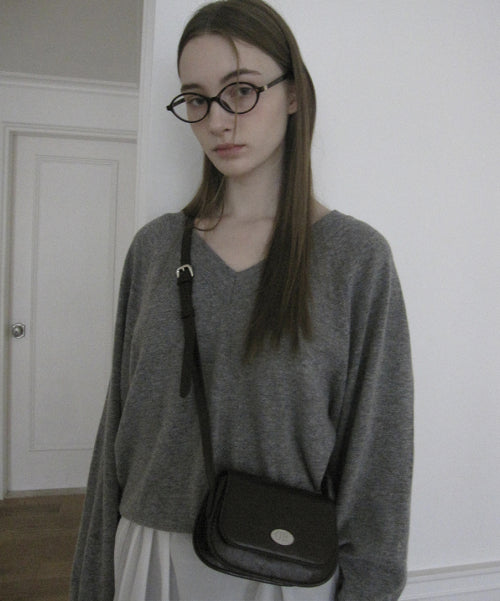 Seed crossbody bag / Brown