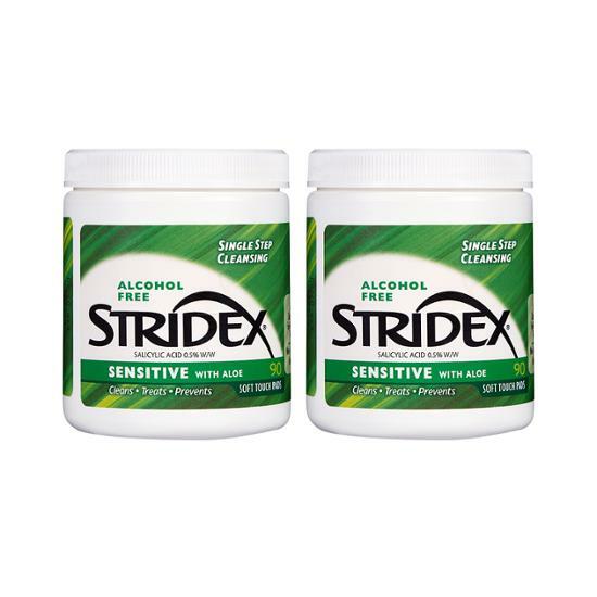 Stridex Sensitive Pads Double Pack (90 pads + 90 pads)