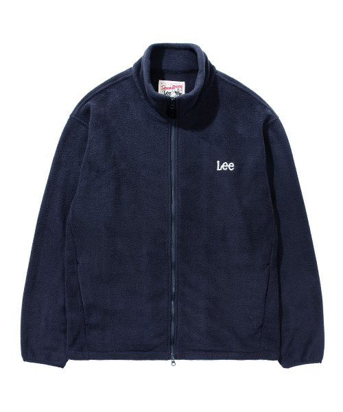 Twitch Logo Polar Fleece Zip-Up Jacket Navy