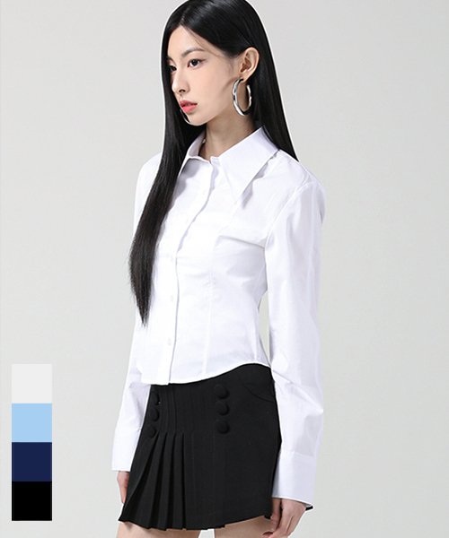 Ava line shirt - 4COL