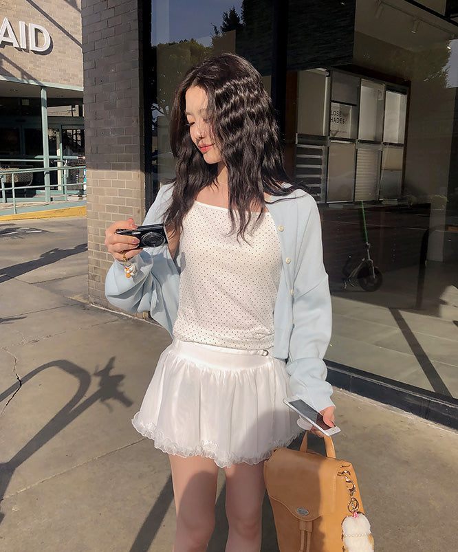 Nearware [New Spring 🌸] Selection Dot Sleeveless (2 colors)