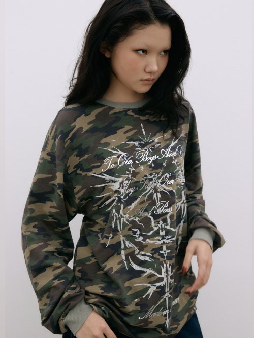 ヘブンTシャツ カモ