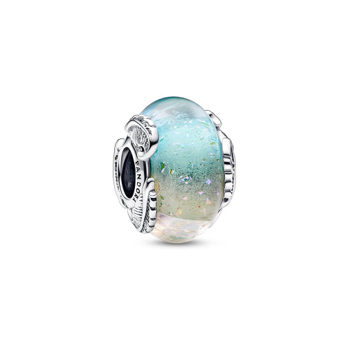 PANDORA Multicolor Murano Glass & Curved Feather Charm_792577C00 - Review | MUSINSA
