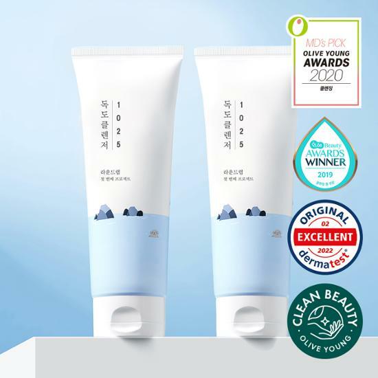 [Large Capacity] Round Lab 1025 Dokdo Cleanser 200ml Double Plan