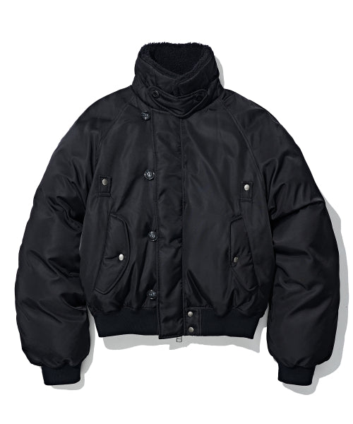 1950 N2B Military Short Parka Black