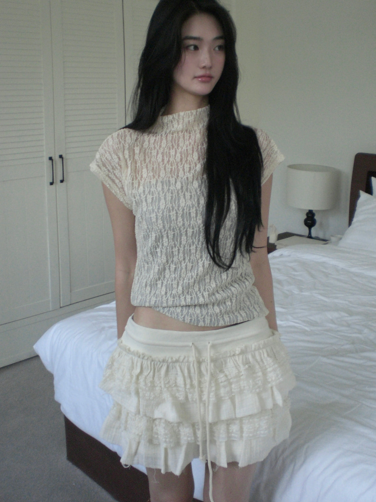 Shea tulle t-shirt
