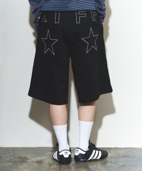 Keep Star Bermuda Pants (Black) K25QC690