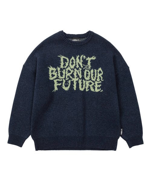 [PBA] DBOF Wool Knit Sweater [NAVY]