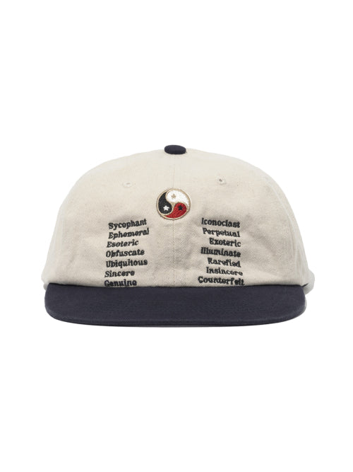 Natural Yin Yang Washed Cap