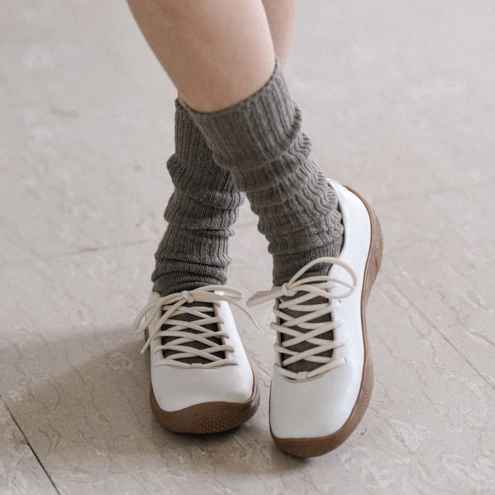 Ribbon Cross Sneakers_2 Colors