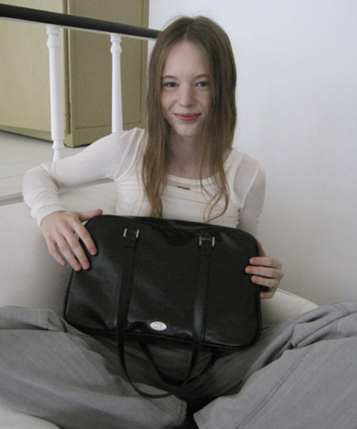 Journey Big Shoulder Bag / Black
