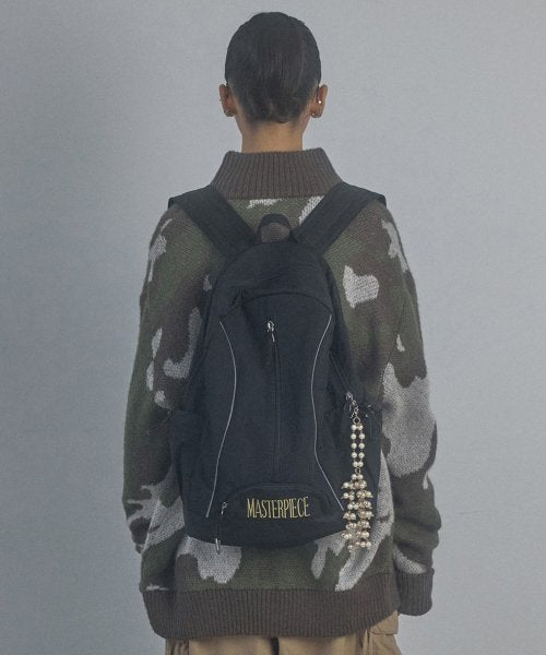 Nylon Slouchy Backpack Black