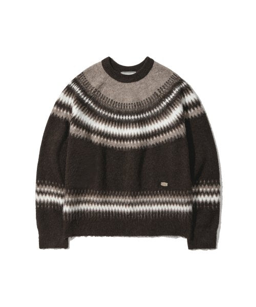 NORDIC NIGHT SWEATER [BROWN]