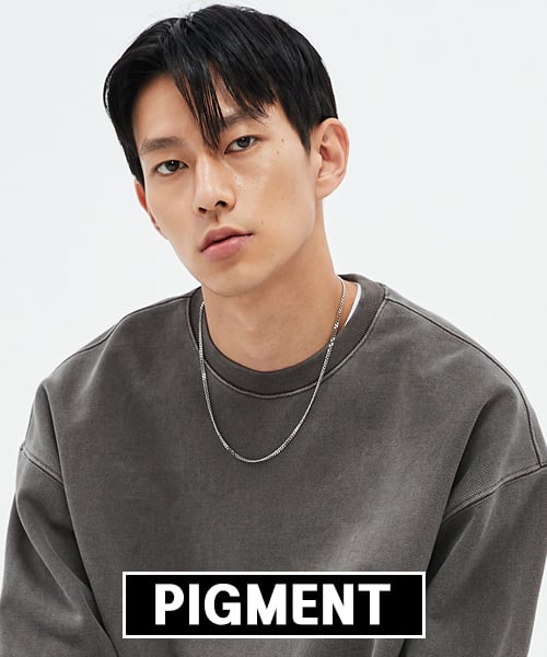 980G Pigment Sweatshirt - Oak Brown -