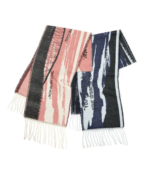 [Bon Champs X April Eight] Wish Upon a Star Graphic Muffler B23FA05