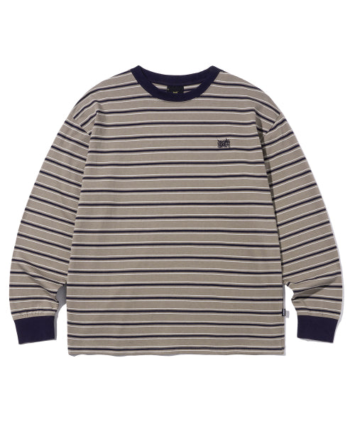 DAY TWIN STRlPE LONGSLEEVE - BElGE