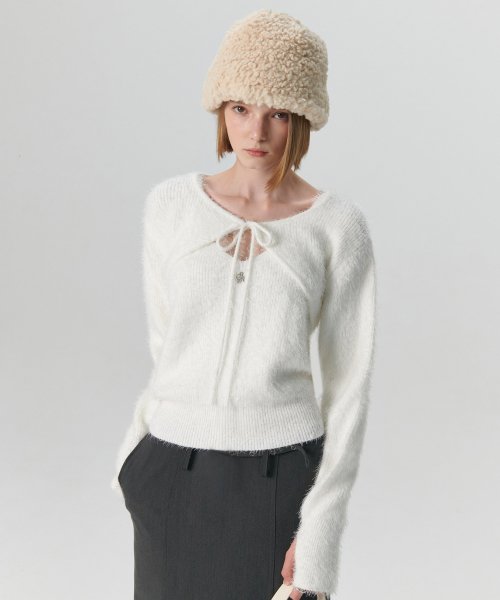 Bolero Knit Set_IVORY