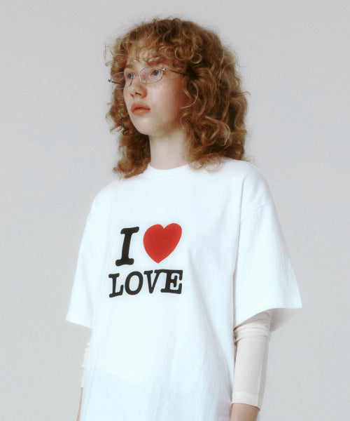 Love Short Sleeve T-Shirt (White)
