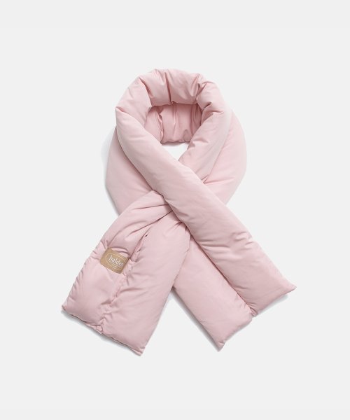 simple padding muffler (M019_light pink)