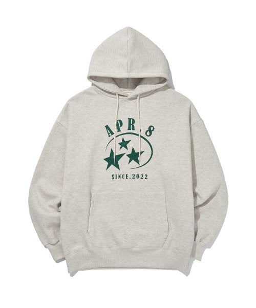 APR8 STAR LOGO HOODIE [6Color]