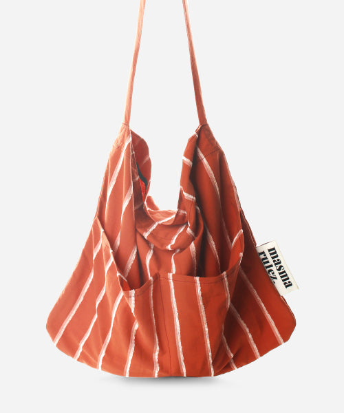 Wide Orange Rabbit Eco Bag