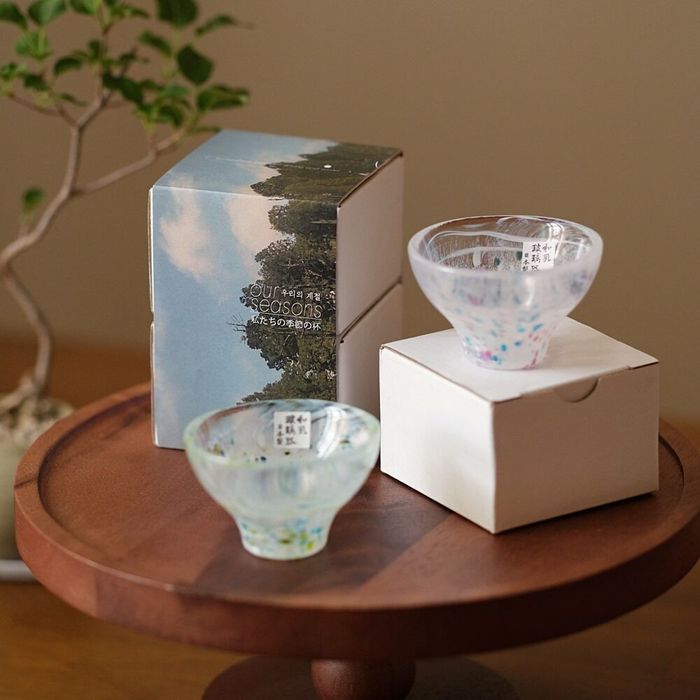 [Reservation] [Our Season] Snowflake glasses 2p set