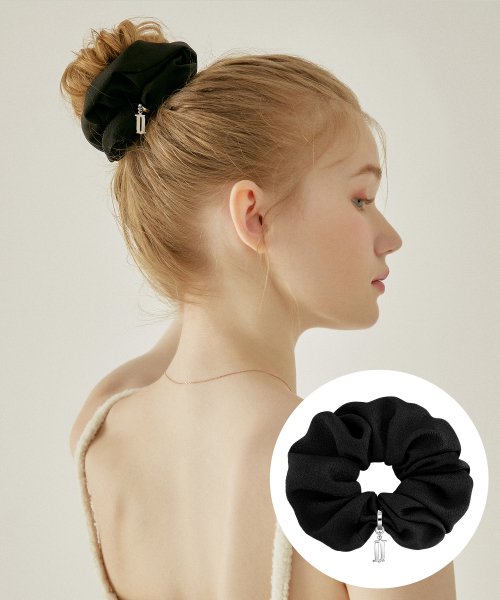 LALA J Hair Scrunchie - Black (JALJHS3BS806FA000)