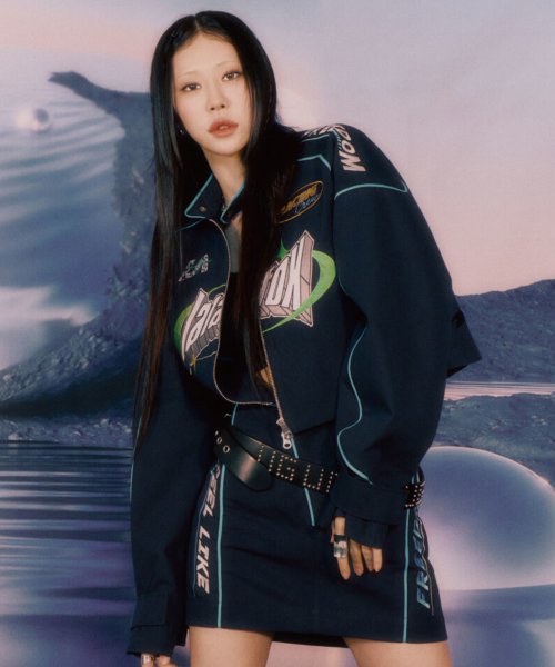 SPACE RACING JACKET NAVY
