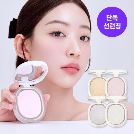 [002 Light Pink Exclusive Launch/ Built-in Puff] Ameli Baked Powder 4 Types