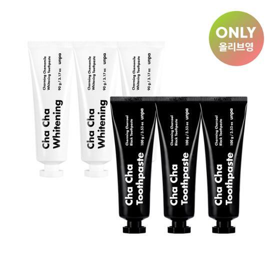[Exclusive Plan] Unpa Chacha Toothpaste 2+1 Plan (Choose 1 of 2 Types)