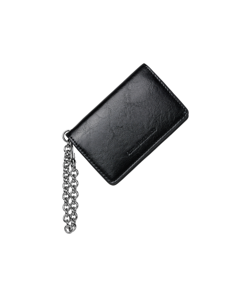 KEY CHAIN CARD WALLET BLACK (AM2ESUAB64A)