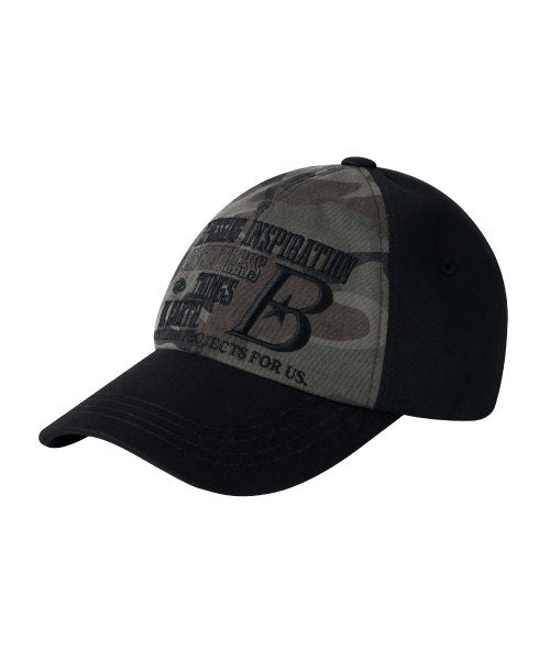 B LOGO Baseball Cap [Camo Black]