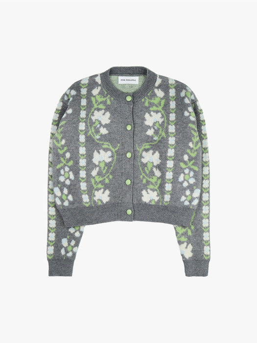 FOREST WOOL CARDIGAN_GREY