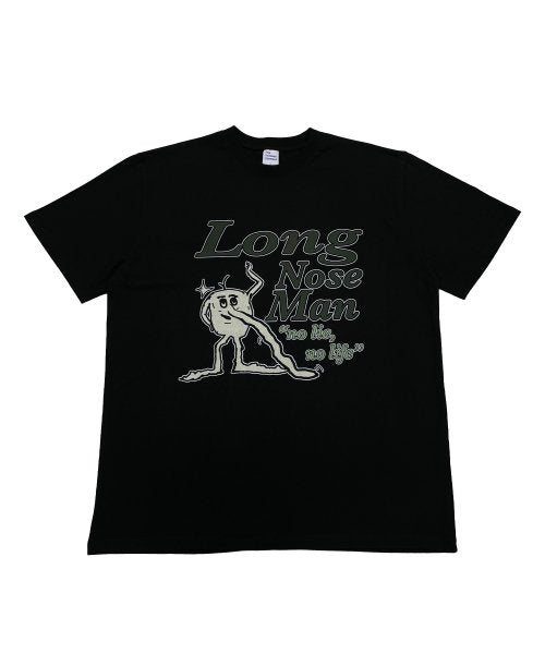 TCM ロングノーズマンTシャツ（ブラック）