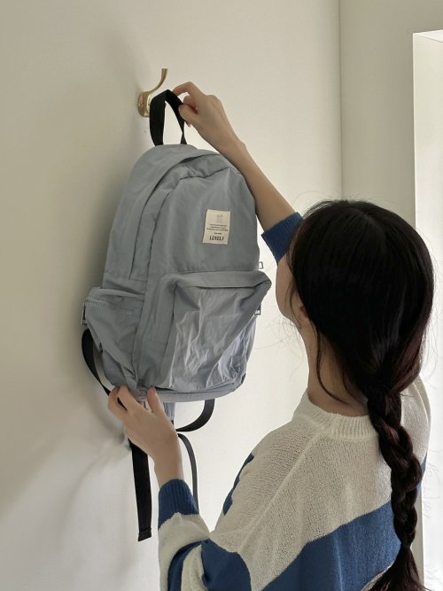 Feather Backpack Blue