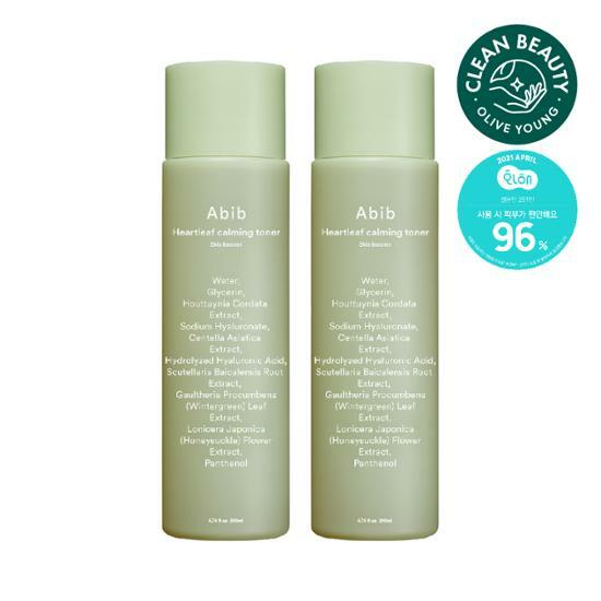[Director Pi Pick] Abib Heartleaf Calming Toner Skin Booster Double Set (200ml+200ml)