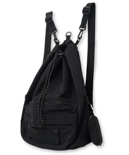 Utility String Backpack Black COOSBG006BLACK