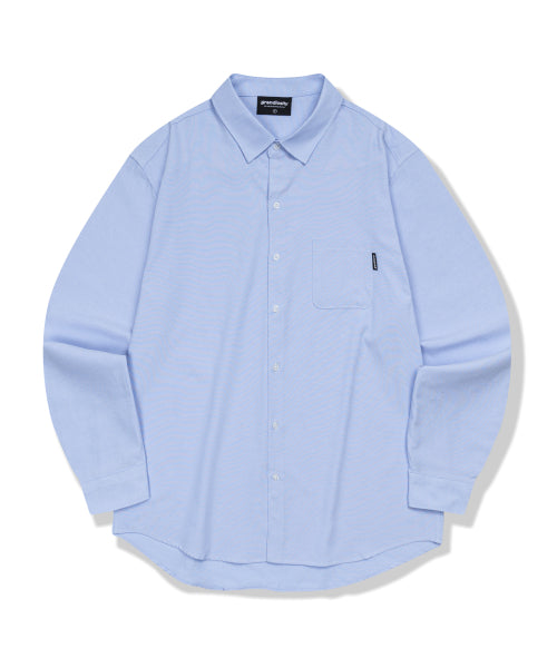 City Boy Big Over Oxford Shirt (Sky Blue)