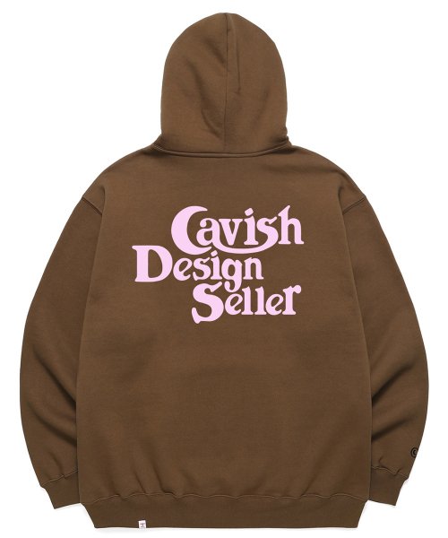 SELLER LOGO HOODIE BROWN (CV2BFUM400A)
