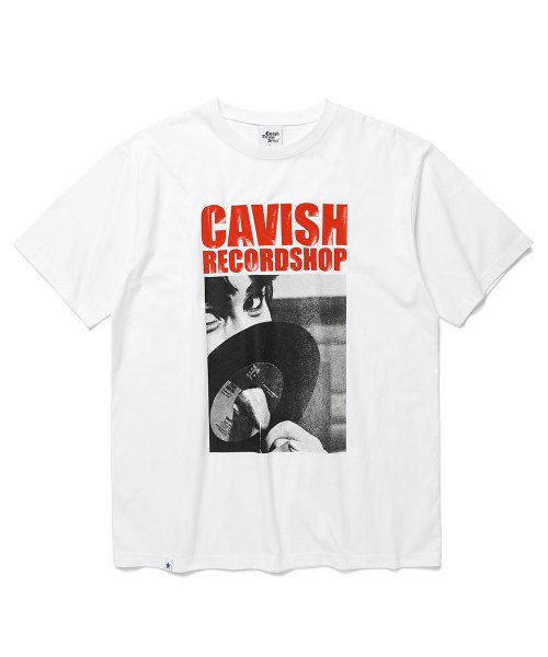 RECORD SHOP SS TEE WHITE (CV2DMUT505A)
