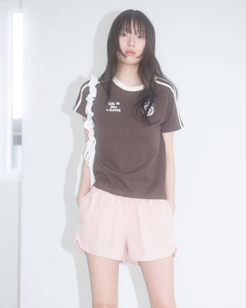 W LLF UNIFORM S/S TEE (BROWN)