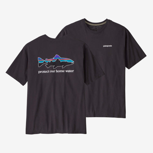 Men's Home Water Trout Organic T-shirt / 37547Q5
