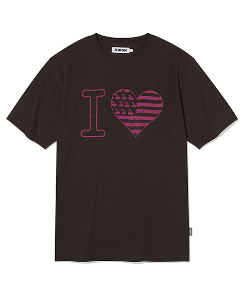 I Love Kirsi T-shirt [Dark Brown]