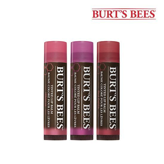 Burt's Bees Tinted Lip Balm 6 color