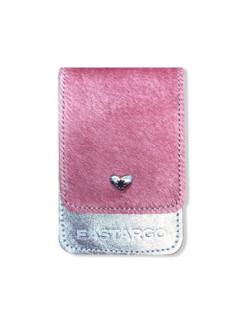PINK HEART BENTO WALLET (SILVER)