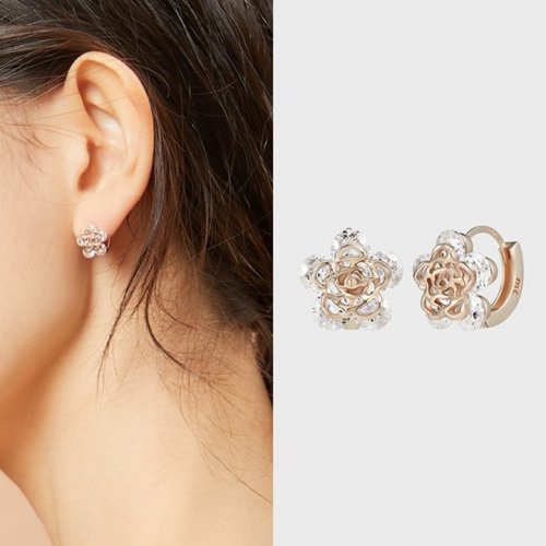 Jena Earrings MCER037S 14K Gold plated