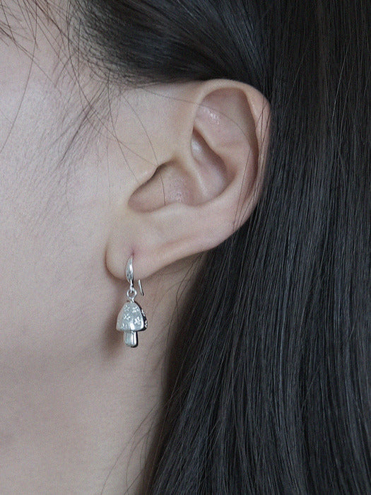 Mushroom earring